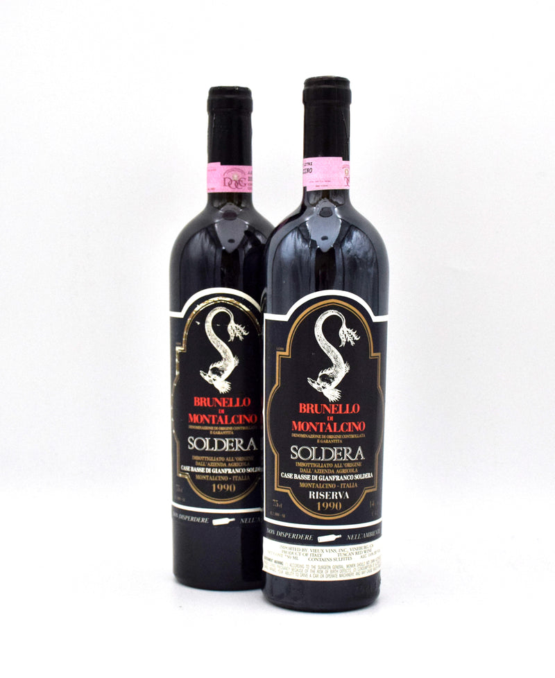 1990 Case Basse di Gianfranco Soldera Brunello di Montalcino Riserva DOCG
