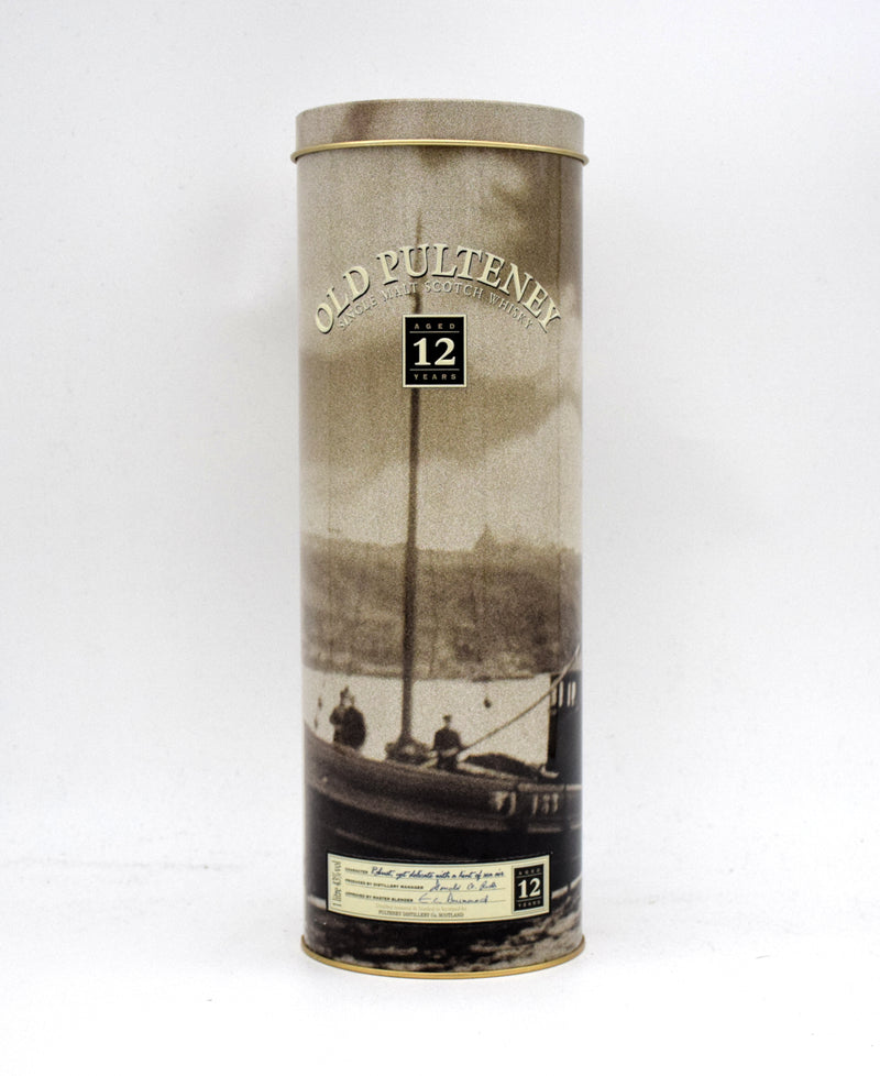 Old Pulteney 12 Year Single Malt Scotch (Older Bottling, 1L)