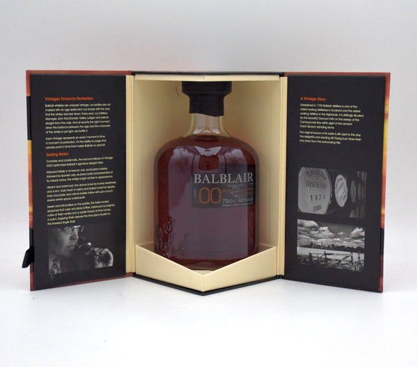 Balblair 17 Year 'Vintage Release' Single Malt Scotch (2000 Release)
