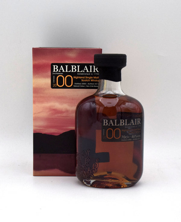 Balblair 17 Year 'Vintage Release' Single Malt Scotch (2000 Release)