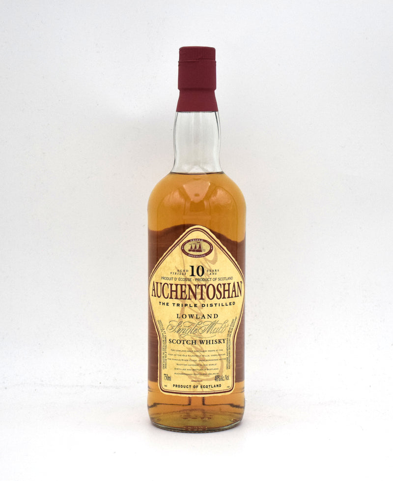 Auchentoshan 10 Year Single Malt Scotch (Older Bottling)
