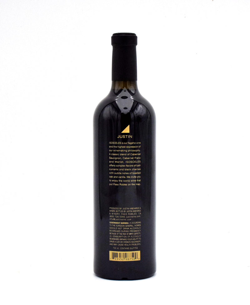 2015 Justin Vineyards & Winery Isosceles