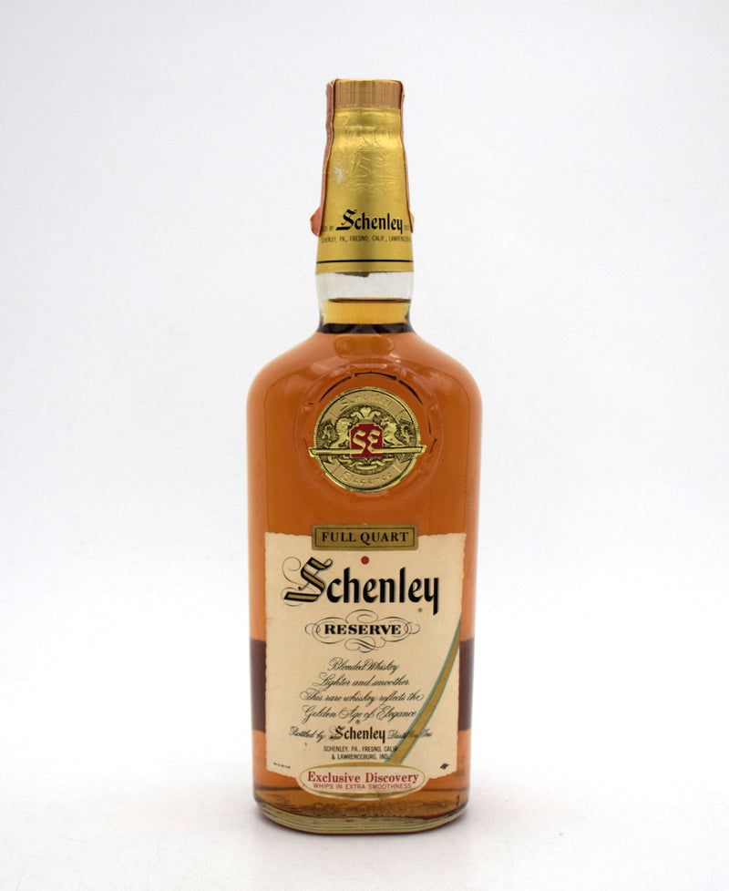 Schenley Reserve American Finest Whiskey (1960's) – FineLiquors