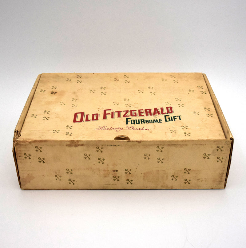 Very Old Fitzgerald 'Foursome Gift Set' Bottled in Bond 8 Year Bourbon (1958 Release)