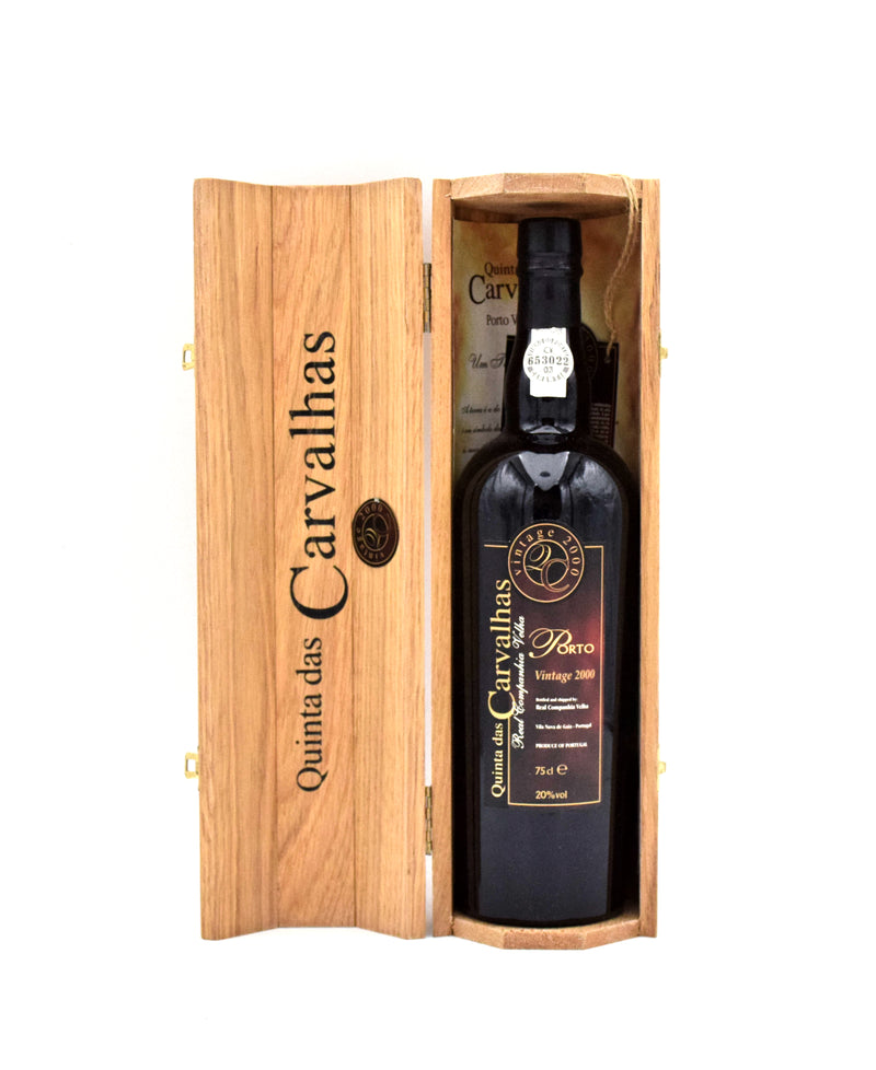 2000 Real Companhia Velha Quinta das Carvalhas Vintage Port