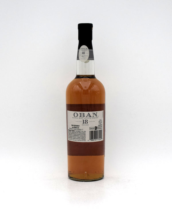 Oban 18 Year Single Malt Scotch (No Tube)