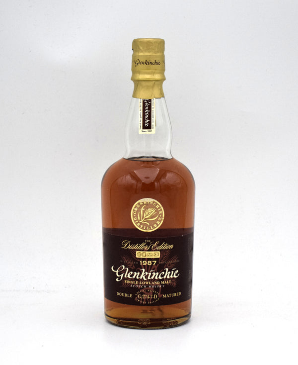 Glenkinchie 'Distiller's Edition' Double Matured Single Malt Scotch (1987 Release)