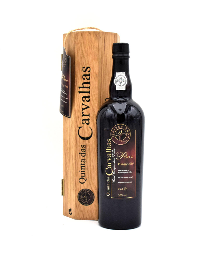 2000 Real Companhia Velha Quinta das Carvalhas Vintage Port