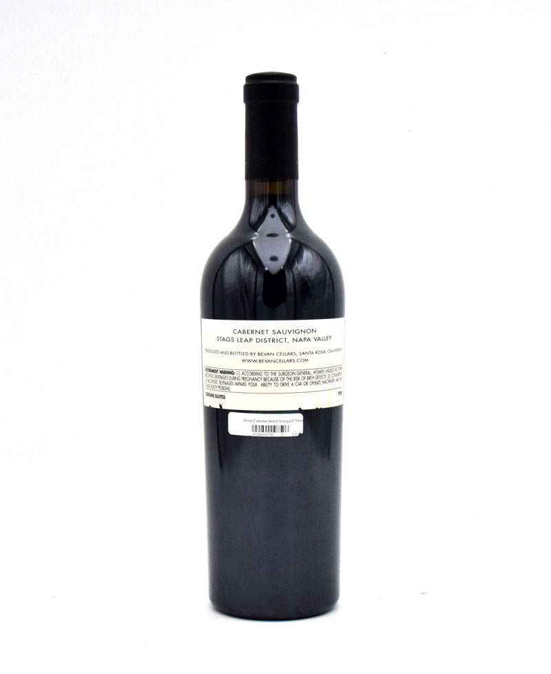2014 Bevan Cellars Bench Vineyard Cabernet Sauvignon