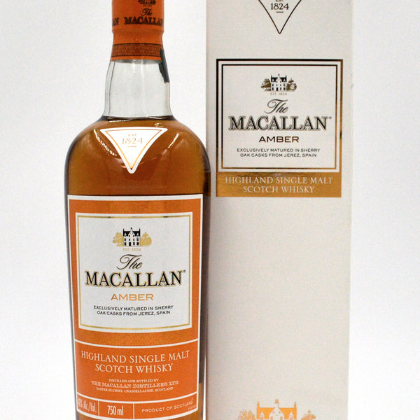 Macallan 1824 Series 'Amber' Single Malt Whisky – FineLiquors