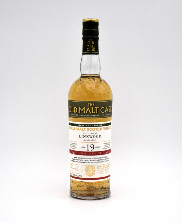 Linkwood 'The Old Malt Cask' 19 Year Old Single Malt Scotch Whisky (1997 Release)