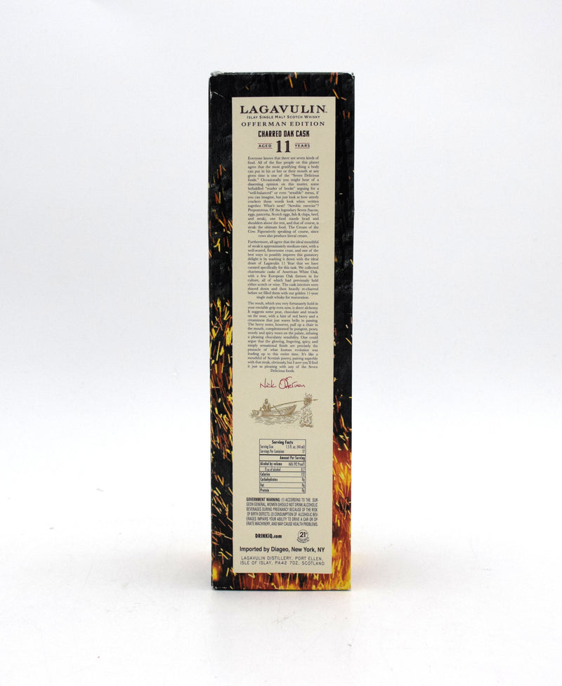 Lagavulin Offerman Edition Charred Oak Cask Finish 11 Year Old