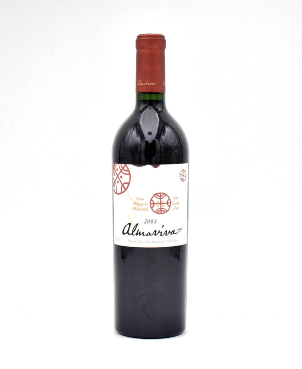 2003 Vina Almaviva (slightly stained label)