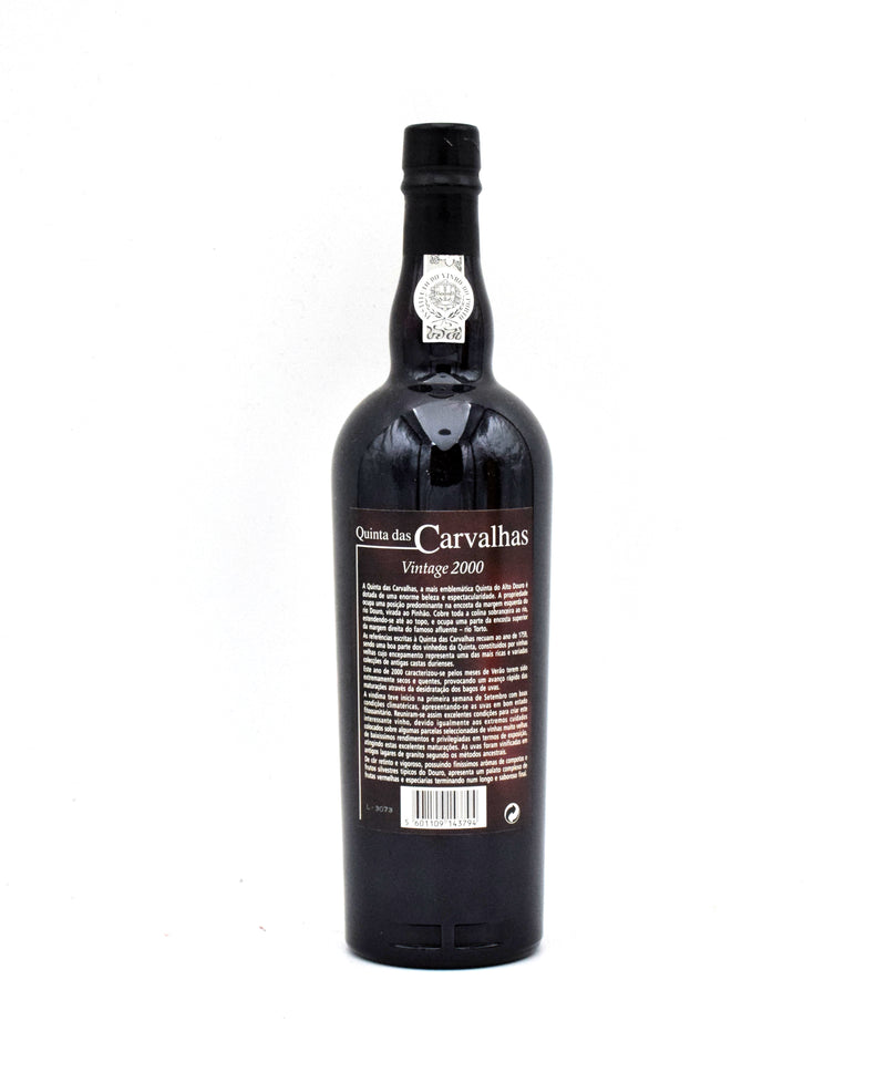 2000 Real Companhia Velha Quinta das Carvalhas Vintage Port