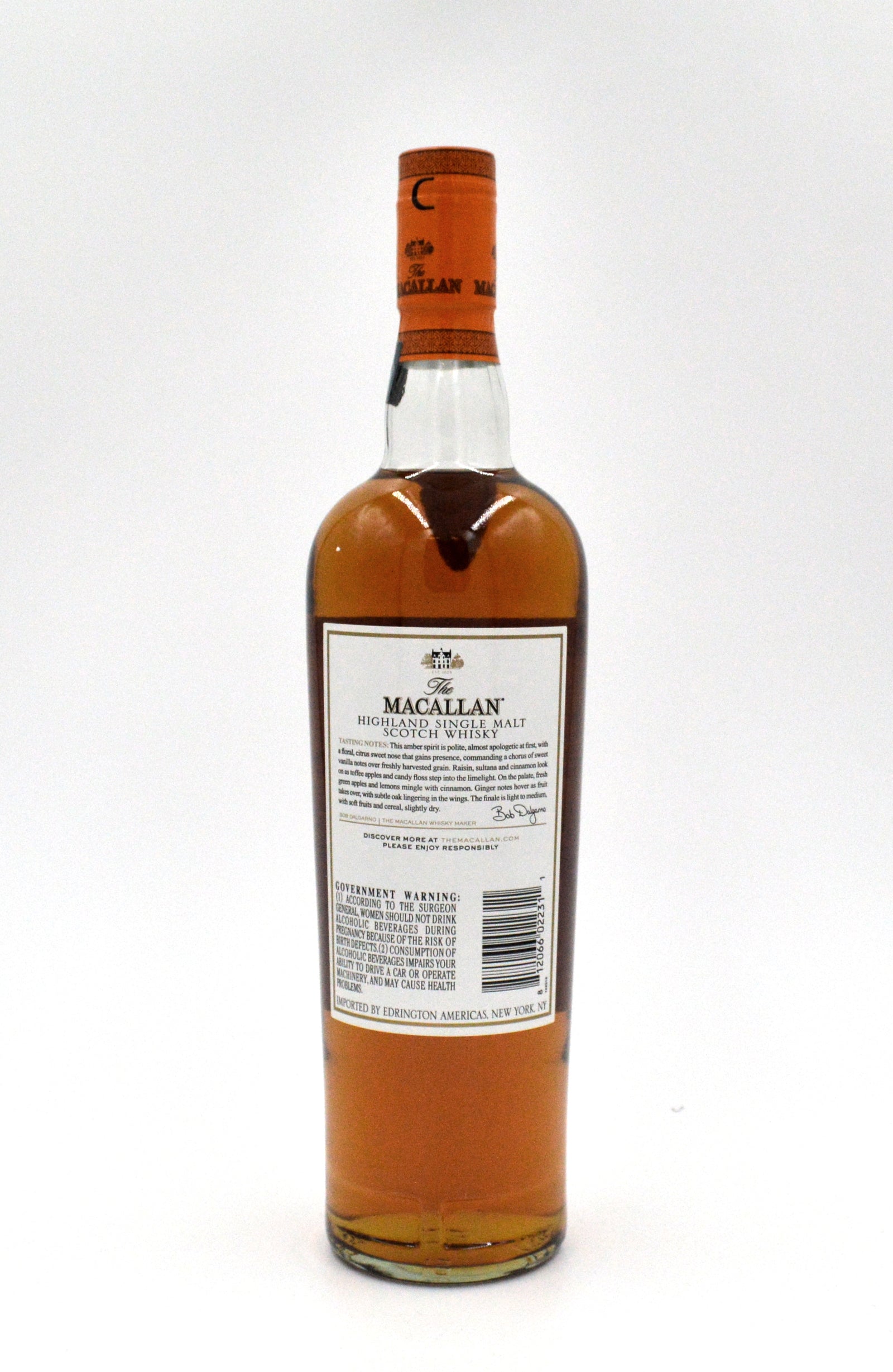 Macallan 1824 Series 'Amber' Single Malt Whisky – FineLiquors
