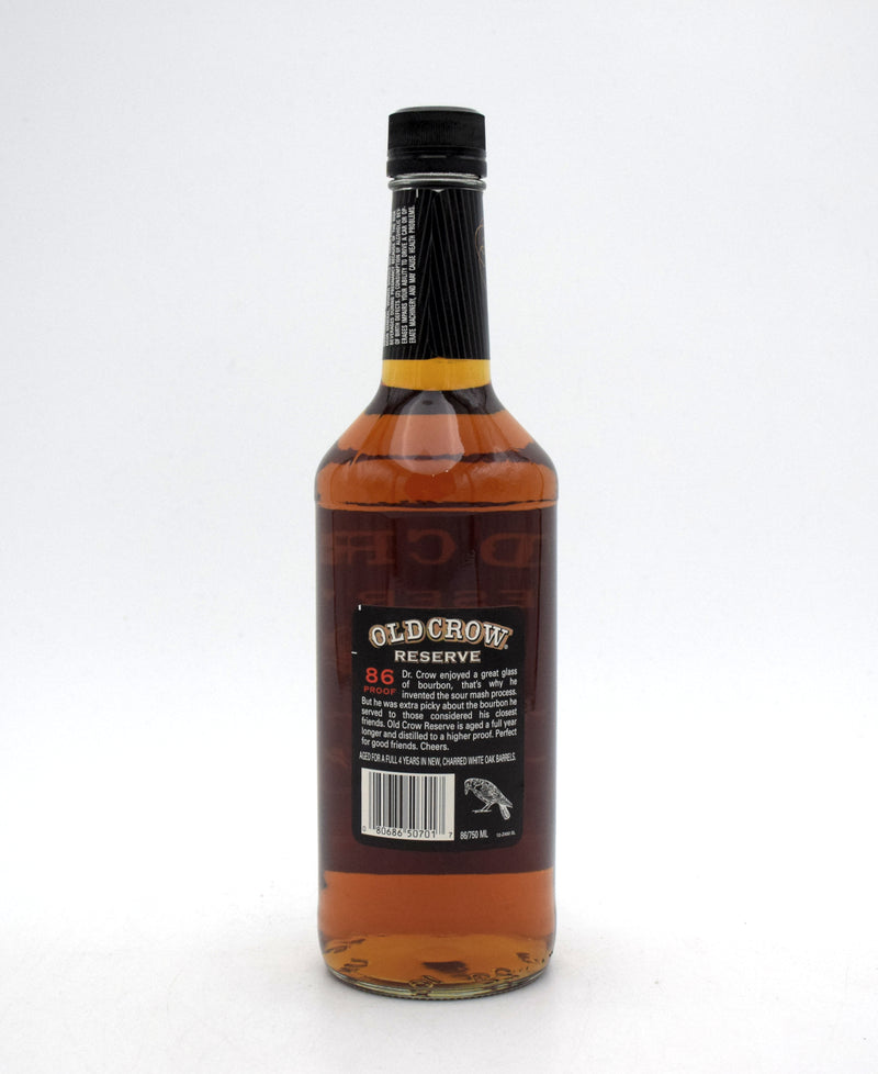 Old Crow Reserve 86 Proof Kentucky Straight Sour Mash Bourbon
