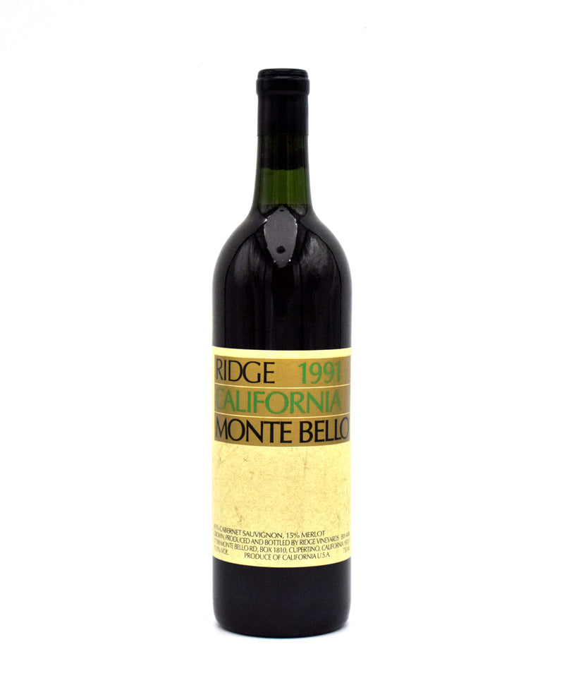 1991 Ridge Vineyards Monte Bello