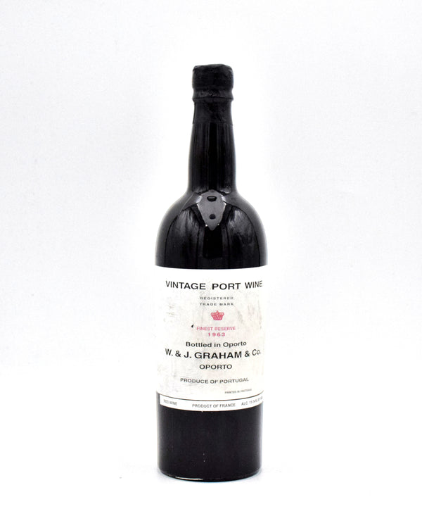 1963 W & J Graham's Vintage Port (Finest Reserve)