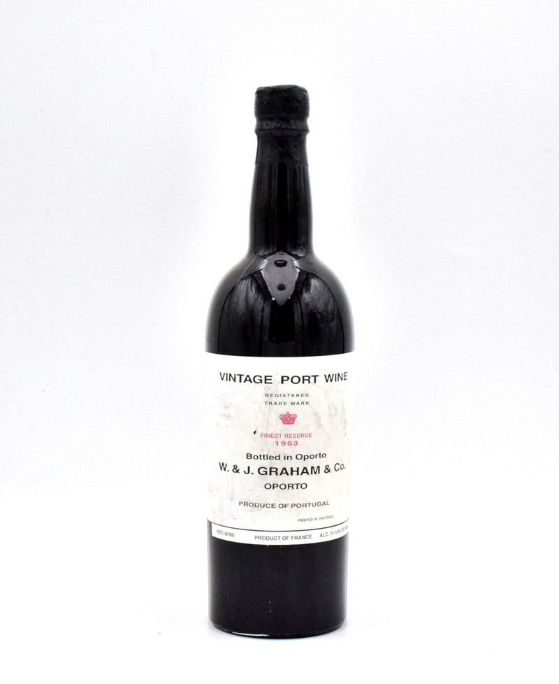 1963 W & J Graham's Vintage Port (Finest Reserve)