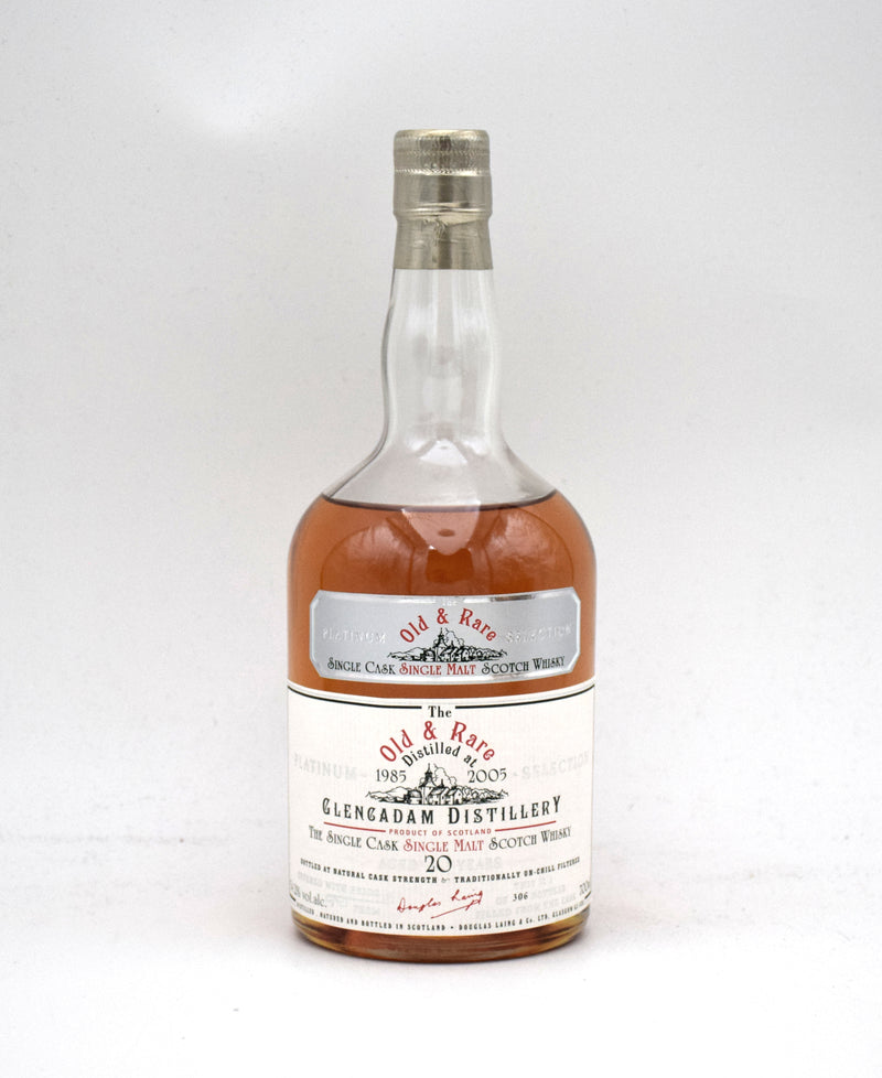 Douglas Laing Old & Rare Platinum 'Glencadam' 20 Year Single Malt Scotch (1985 Release)