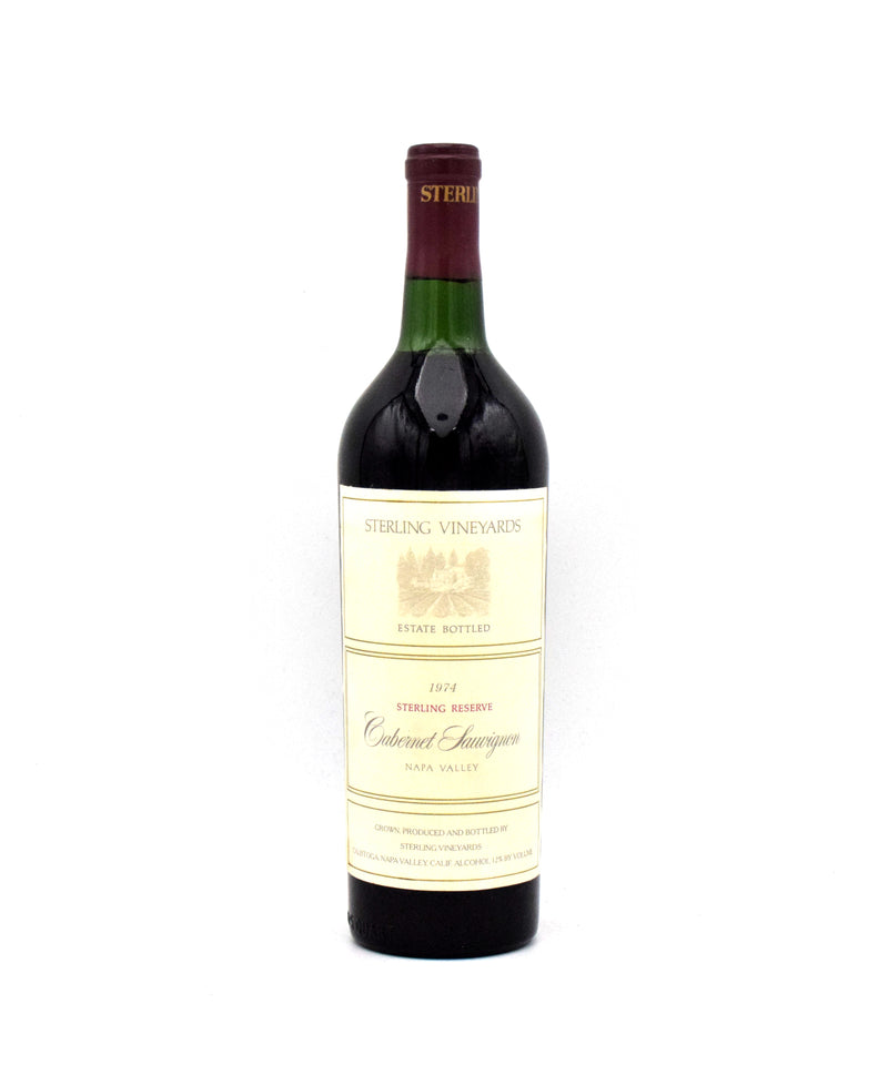1974 Sterling Vineyards Napa Valley Reserve Cabernet Sauvignon