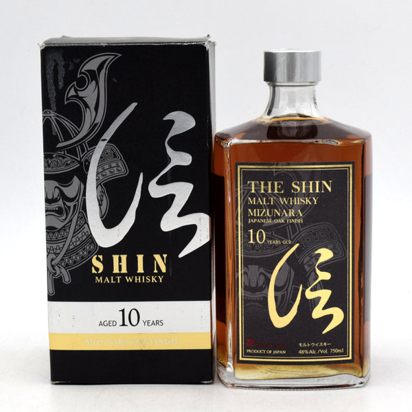ウイスキー shin Shin Pure Malt Whisky 10 Years Old Mizunara Oak Finish Japanese