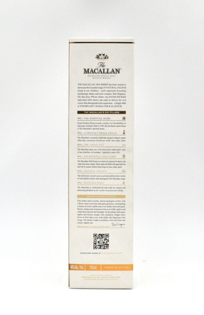 Macallan 1824 Series 'Amber' Single Malt Whisky