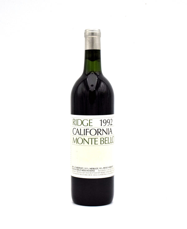 1992 Ridge Vineyards Monte Bello