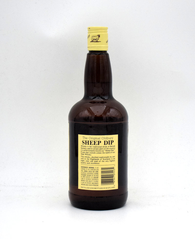Sheep Dip 'The Original Oldbury' 8 Year Pure Malt Scotch (1980's Bottling)