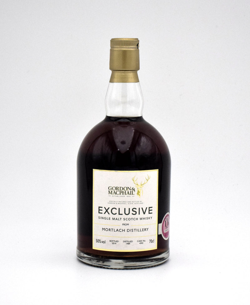 Gordon & MacPhail Exclusive 'Mortlach' Single Malt Scotch (1989 Release, Cask #4302)