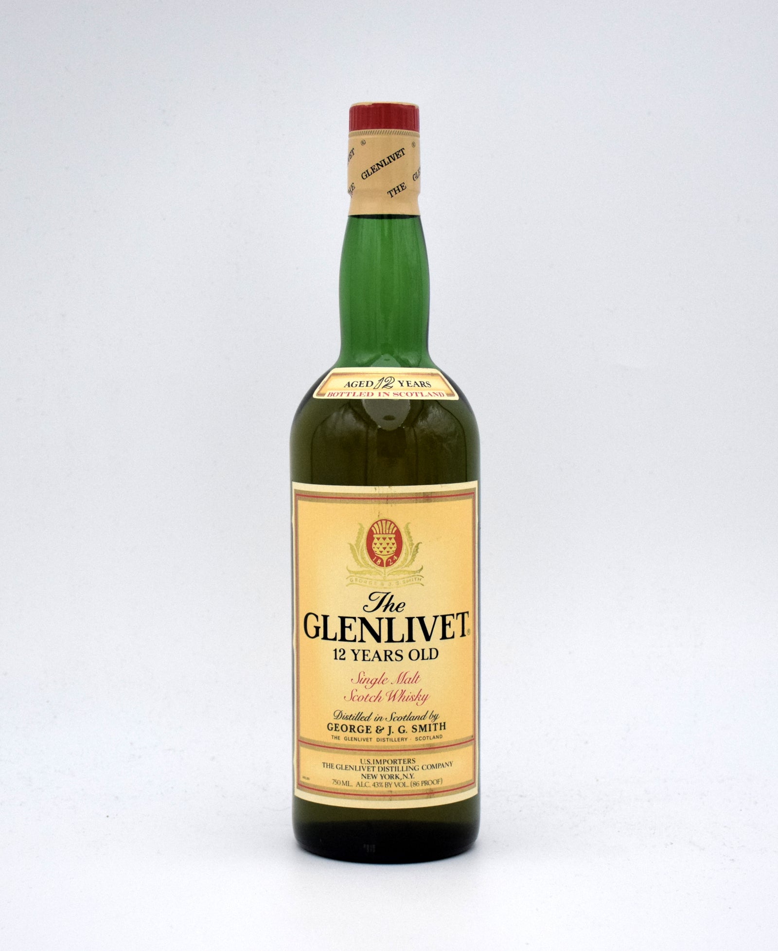 Glenlivet 12 Years Single Malt Whiskey (750ml
