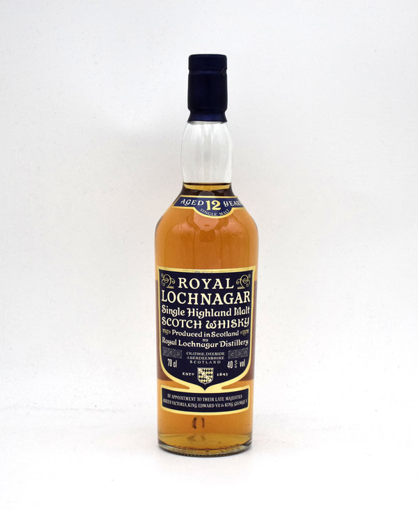 Royal Lochnagar 12 Year Single Malt Scotch (1990's Bottling)