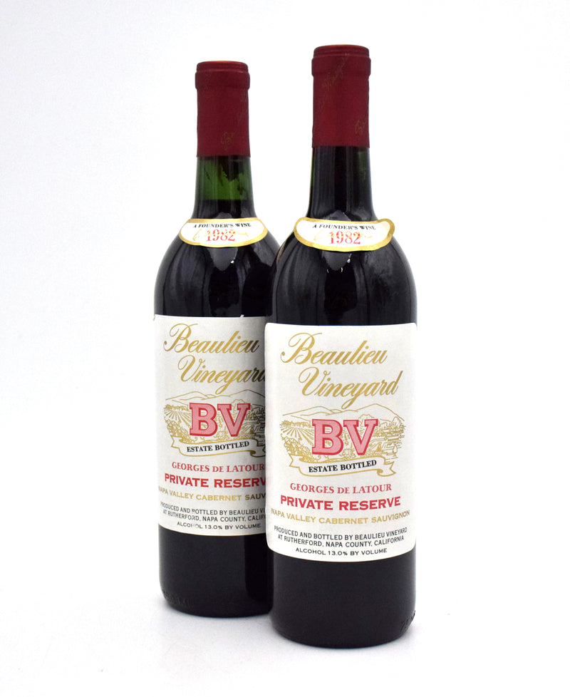 1982 Beaulieu Vineyard BV Georges de Latour Private Reserve Cabernet Sauvignon