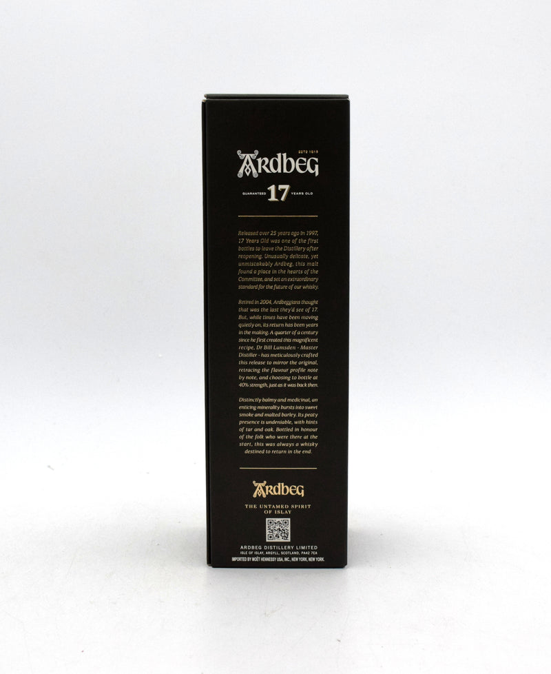Ardbeg 17 Year Single Malt Scotch - Committee Exclusive Release
