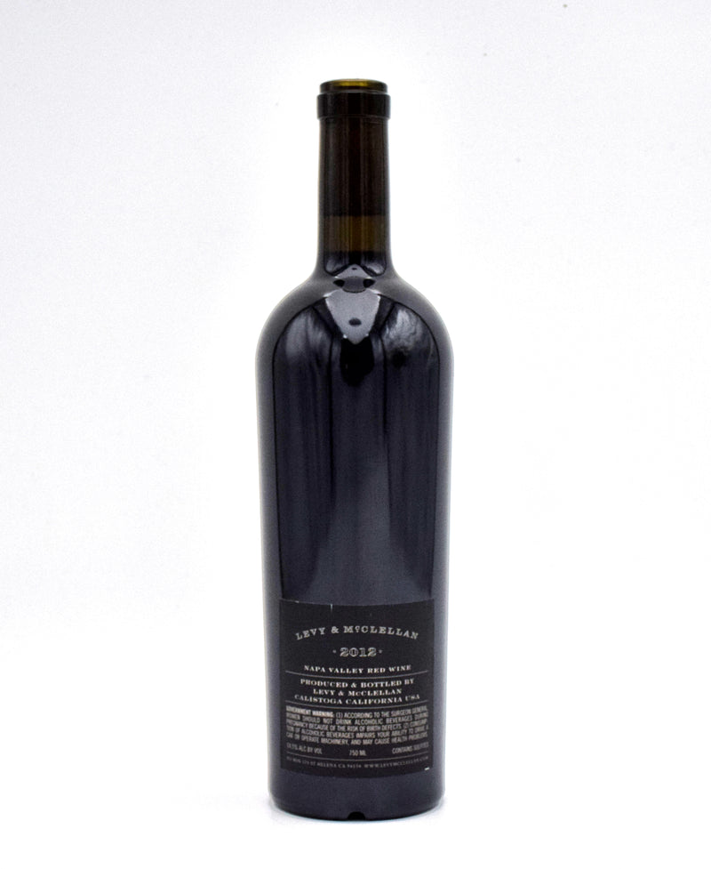 2012 Levy & McClellan Cabernet Sauvignon (Missing Medalion on Cork)