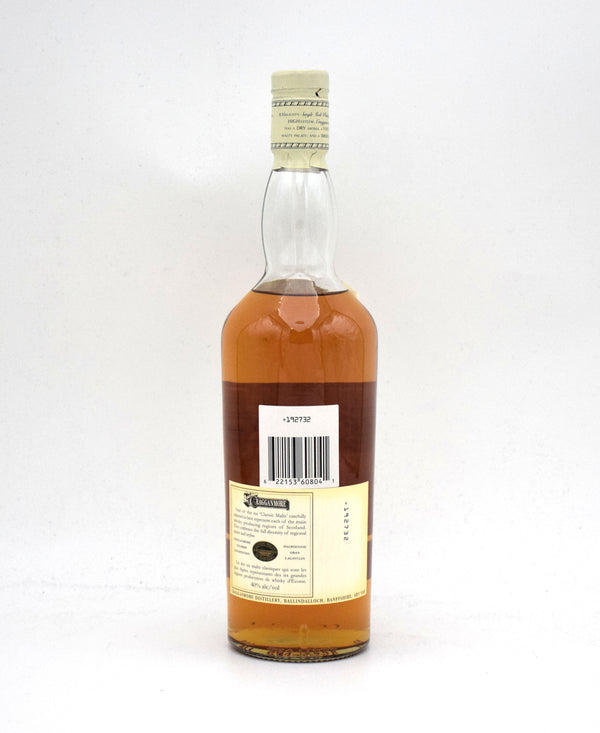 Cragganmore 12 Year Single Malt Scotch (1990's Bottling)