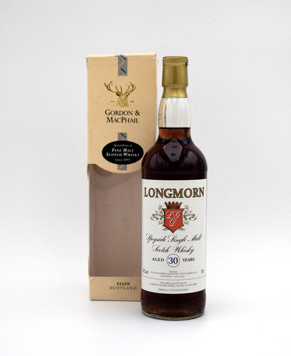 Gordon & MacPhail 'Longmorn' 30 Year Single Malt Scotch (Older Bottling)