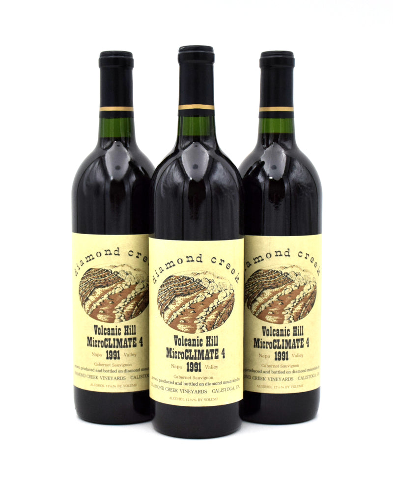 1991 Diamond Creek Volcanic Hill Microclimate 4 Cabernet Sauvignon