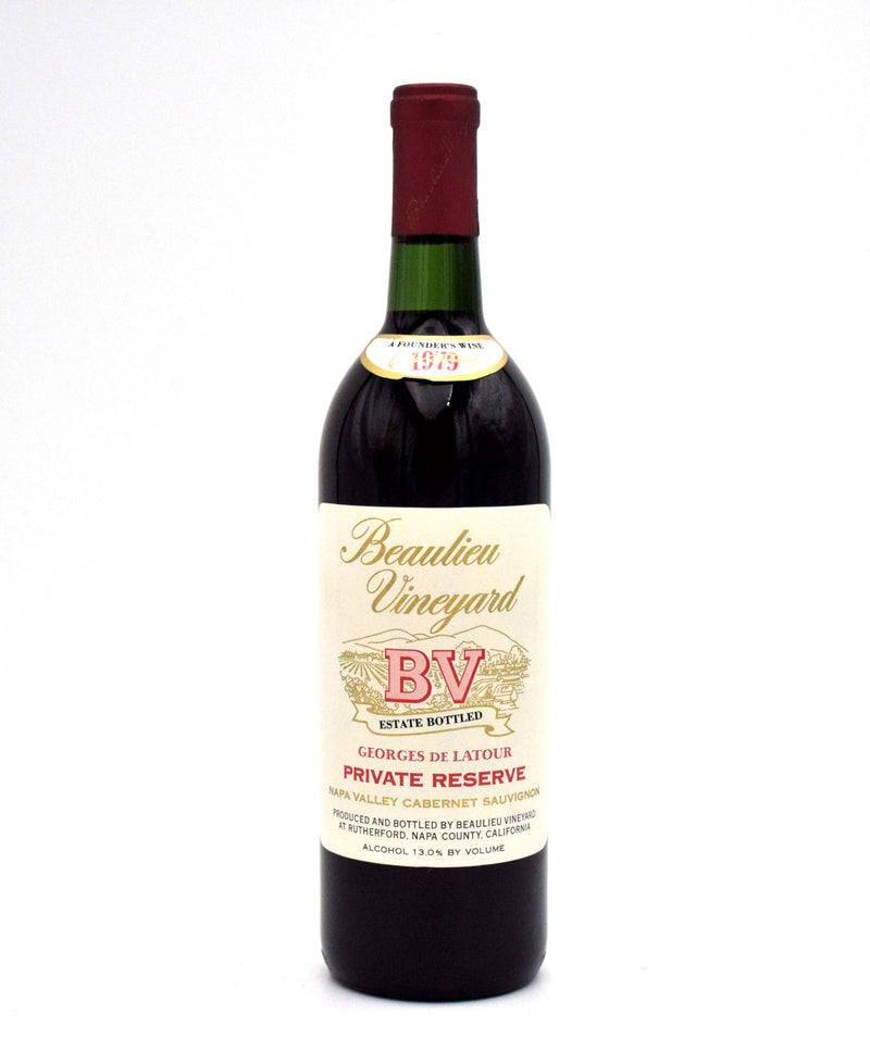 1979 Beaulieu Vineyard BV Georges de Latour Private Reserve Cabernet Sauvignon