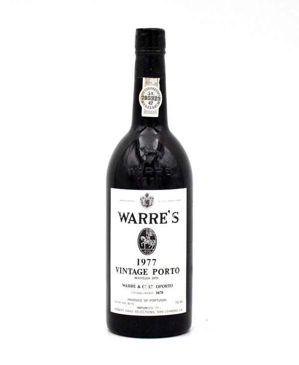1977 Warre's Vintage Port