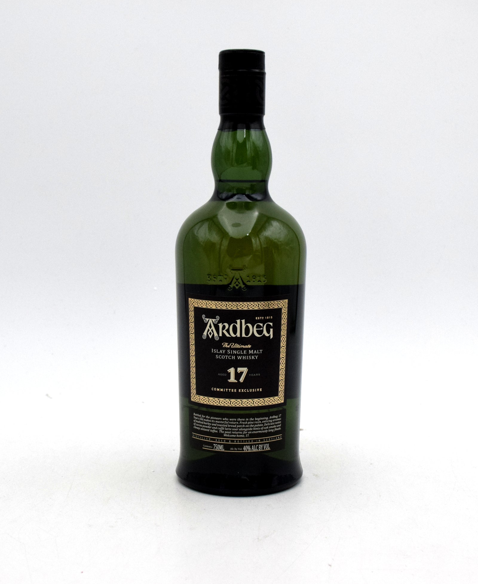 Ardbeg 17 Year Single Malt Scotch - Committee Exclusive Release