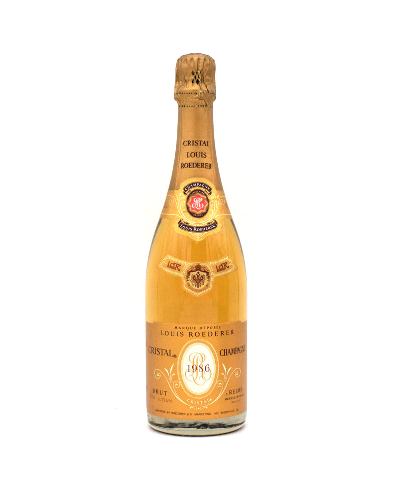1986 Louis Roederer Cristal Millesime Brut (No Box)