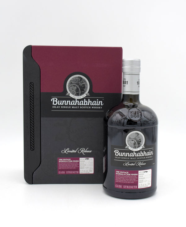 Bunnahabhain 'Marsala Cask Strength' Vintage Single Malt Scotch (Distilled in 1988)