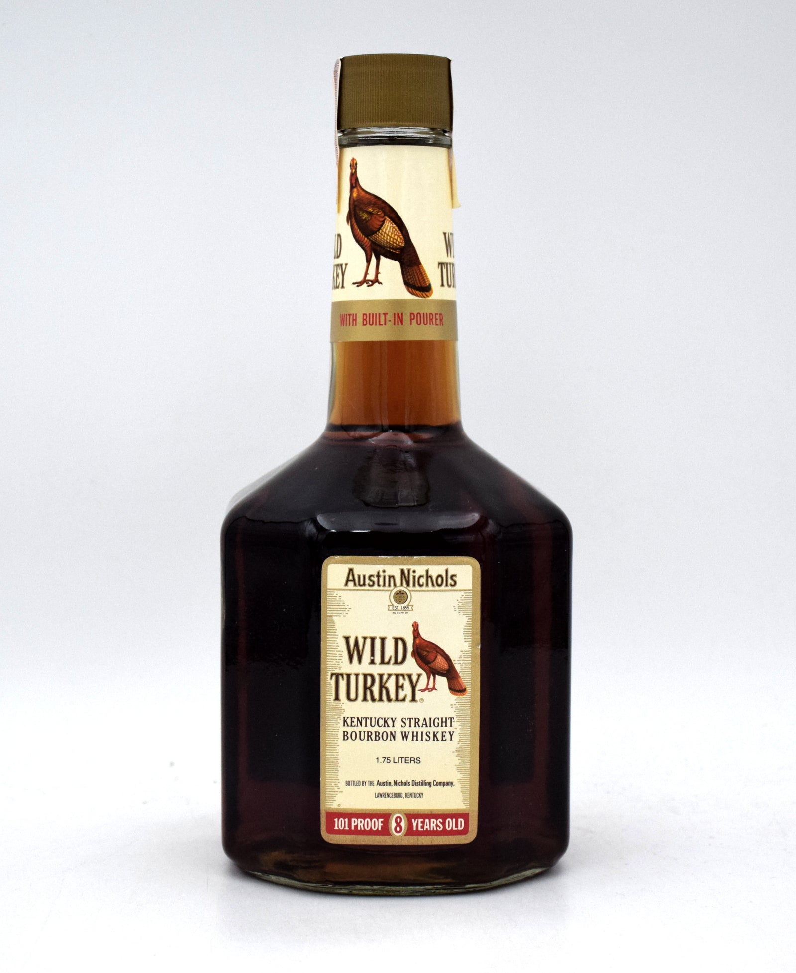 Wild Turkey 101 Proof 8 Year Bourbon (1.75L, 1987 Release