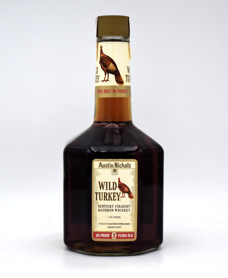 Wild Turkey 101 Proof 8 Year Bourbon (1.75L, 1987 Release)