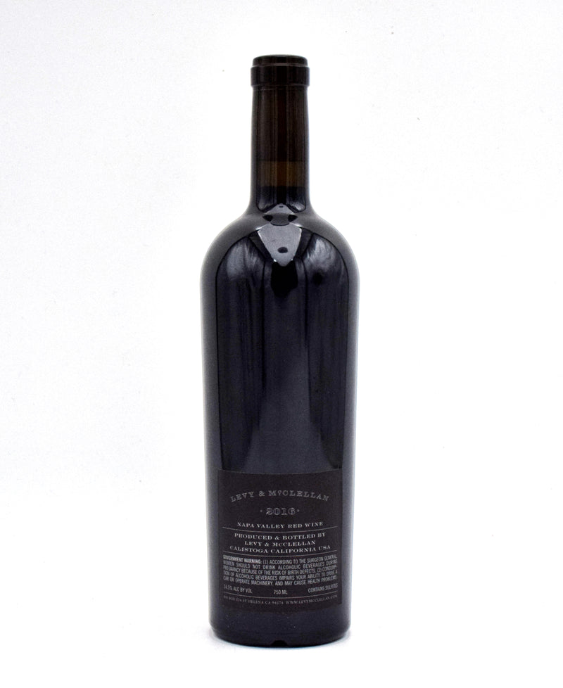 2016 Levy & McClellan Cabernet Sauvignon (No Box)