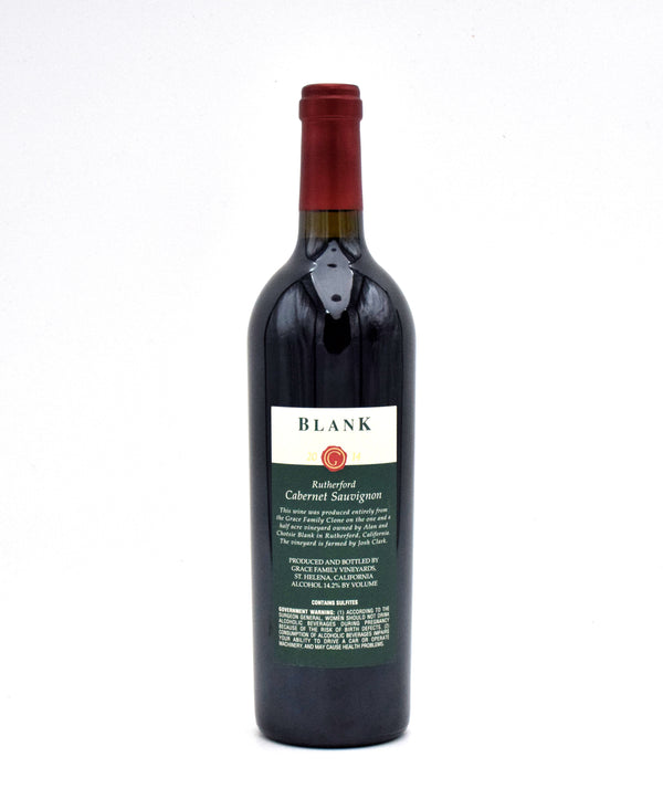 2014 Grace Family Vineyards Blank Vineyard Cabernet Sauvignon