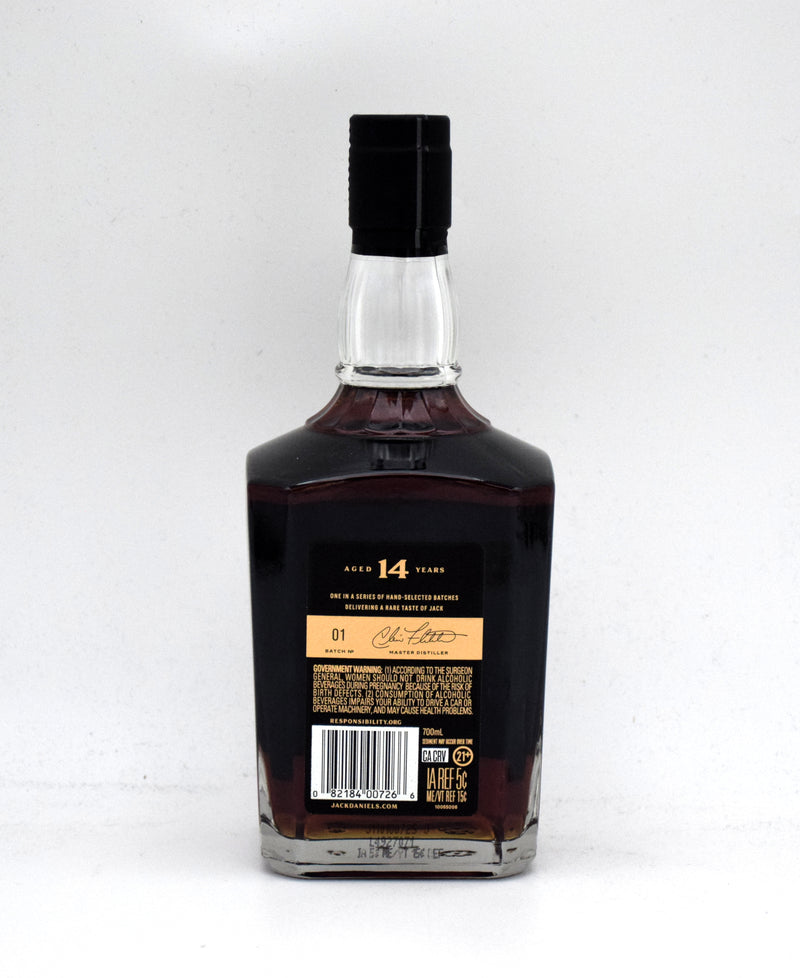 Jack Daniel's 14 Year Old Whiskey (Batch 1)