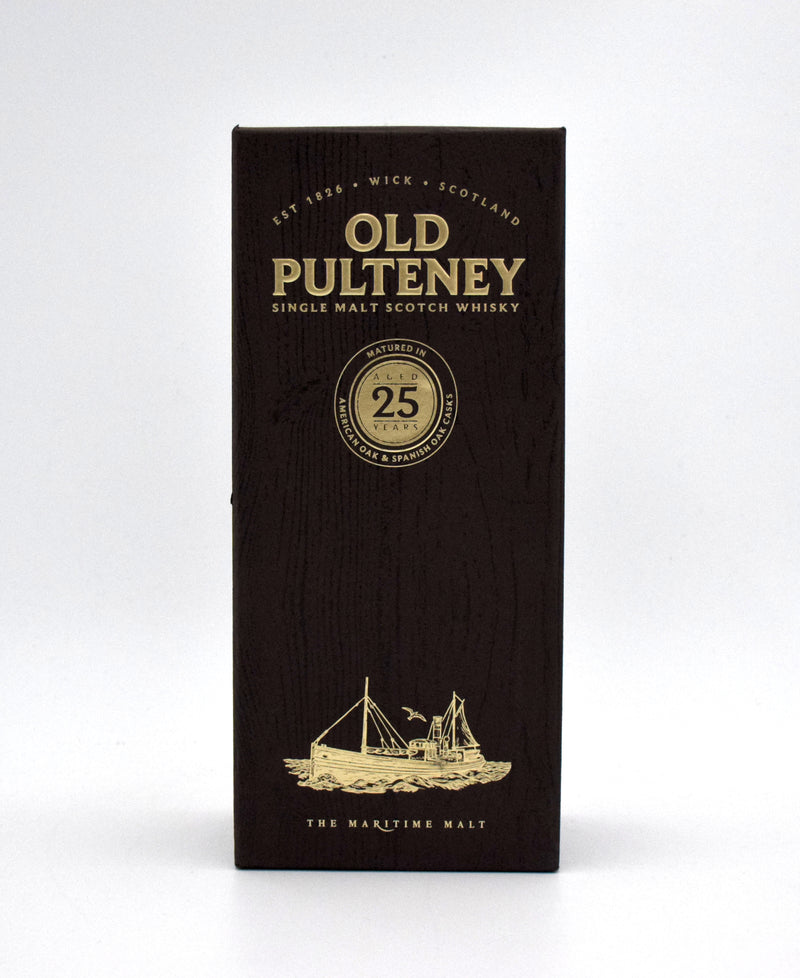 Old Pulteney 25 Year Single Malt Scotch Whisky