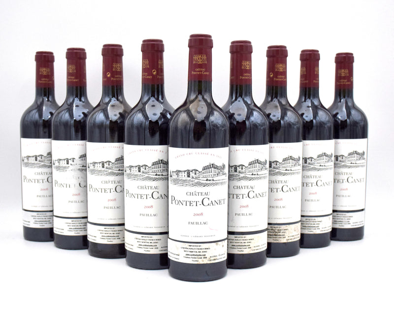 2008 Chateau Pontet-Canet (Very Slightly Smudged Labels)